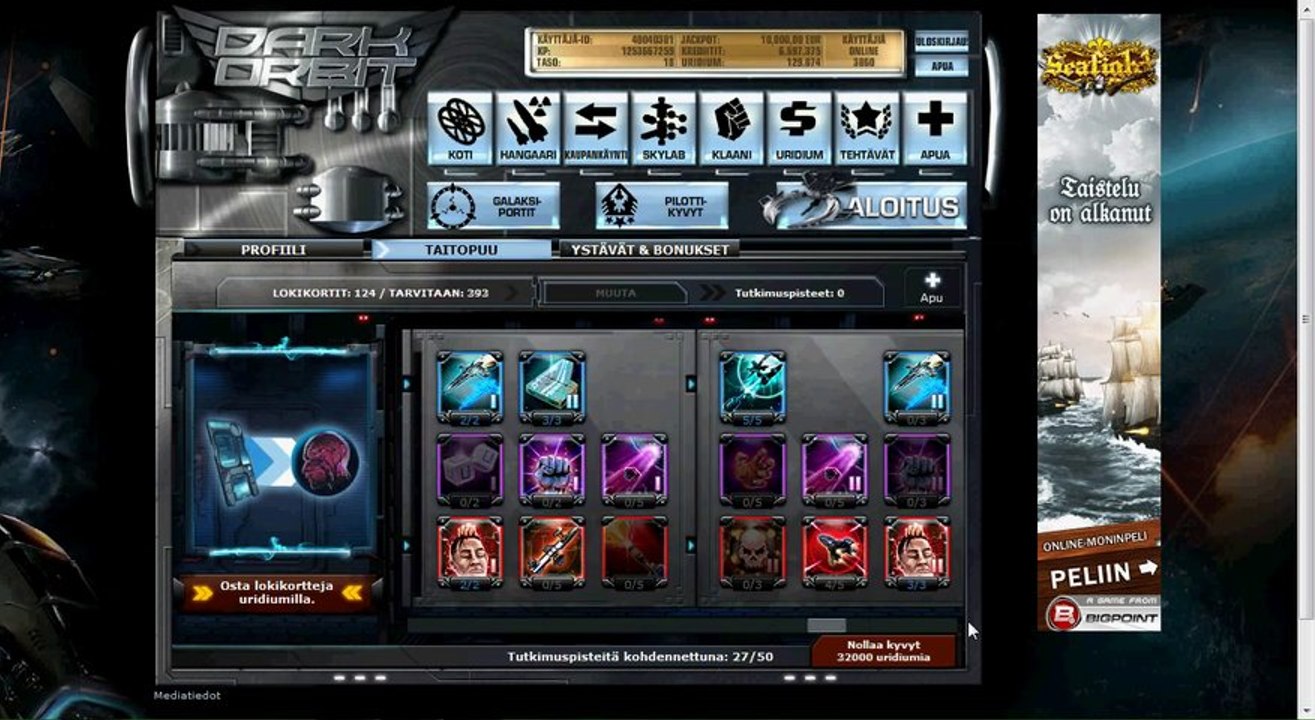 PlayerUp.com - Account Marketplace - 18 lvl Darkorbit account for sale!
