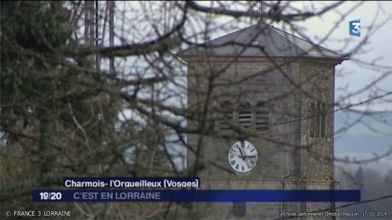 Carillonneur Charmois-L'Orgueilleux (88) France 3 Lorraine