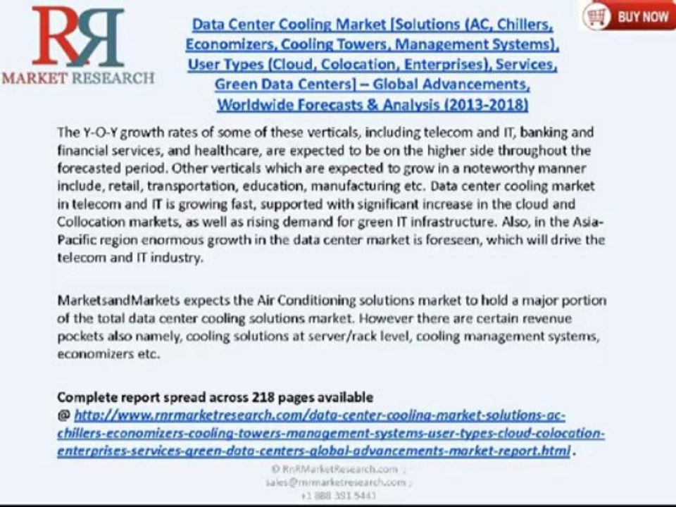Data Center Cooling Market Report