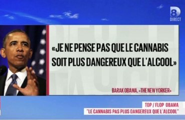 Zap télé: Cannabis et alcool ont les mêmes effets, le Var sort la tête de l'eau
