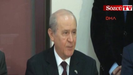 Bahçeli'den Şike Davası açıklaması
