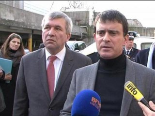 Rixe au Kremlin-Bicêtre: une violence "véritablement insupportable pour Valls - 18/01
