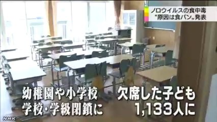 20140118給食の食パンで食中毒 全商品を自主回収へ