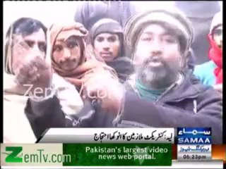 Municipal Employees Unique way of Protest