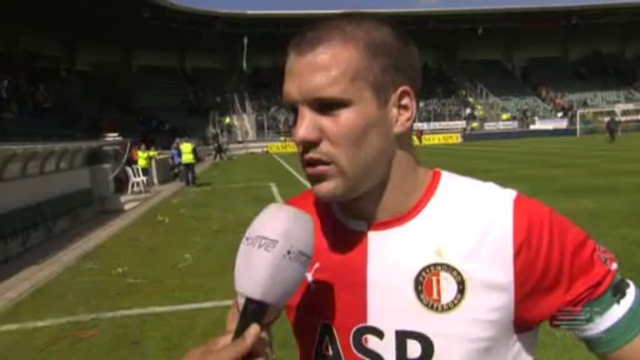 22-04-12 Ron Vlaar na ADO Den Haag - Feyenoord
