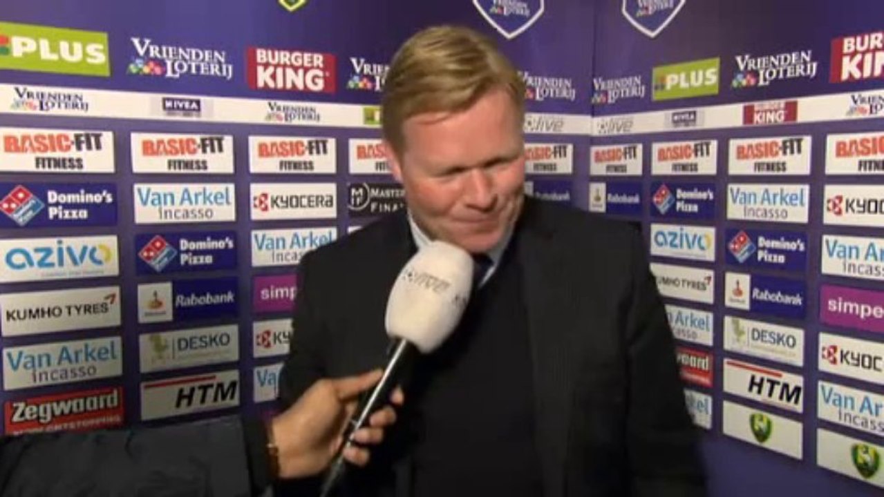 22-04-12 Ronald Koeman na ADO Den Haag - Feyenoord