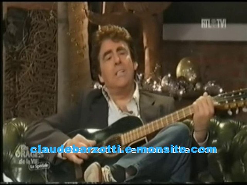 Claude Barzotti extraits les orages de la vie spéciale noël 24 décembre 2013