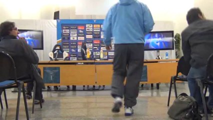 Conferenza Reja Udinese Lazio