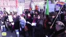 Strasbourg : manifestation de soutien à l'IVG en Espagne