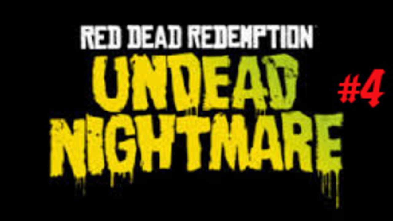 RDR Undead Nightmare Let´s play #4 Patrullando la ciudad Fiesta zombie