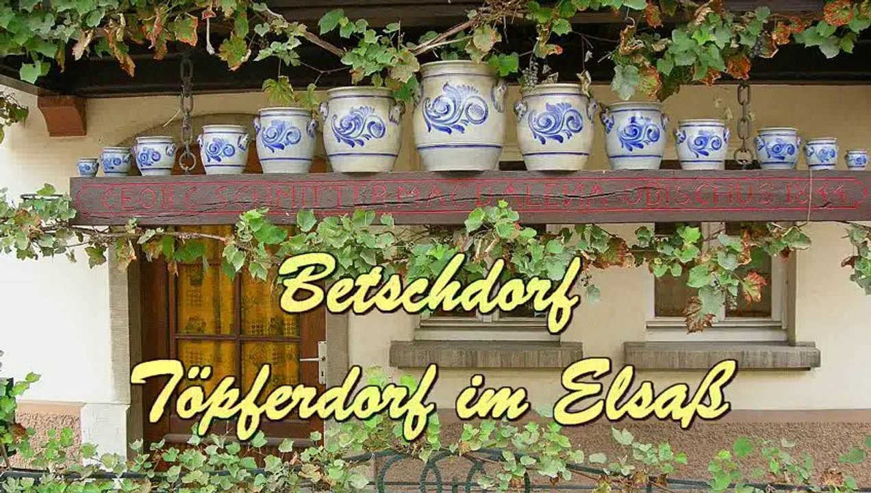 Töpferdorf betschdorf im nordelsaß