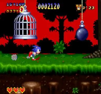 Sonic The Hedgehog Snes (Pirate 1)