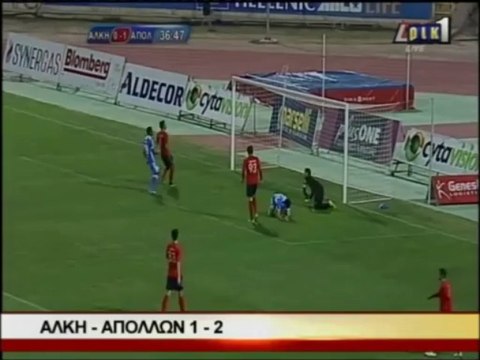 Αλκή-Απόλλων 1-2 (17η αγωνιστική)