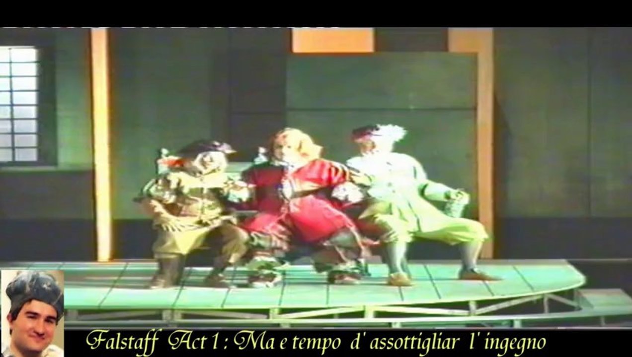 Falstaff Act1  : Ma e tempo d' assottigliar l' ingegno & Smyrna State Opera and Ballet