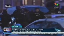 Segundo incidente violento en escuelas de EEUU deja 2 alumnos heridos