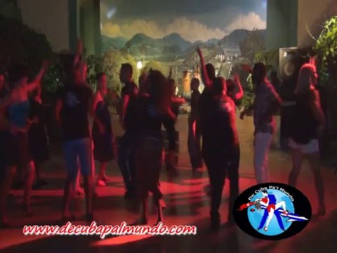 Demonstration Finale des Stagiaires-Voyage Salsa à Cuba Août 2013-De Cuba pa'l Mundo