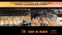 Match en différé Basket NM1: Cognac vs Vichy