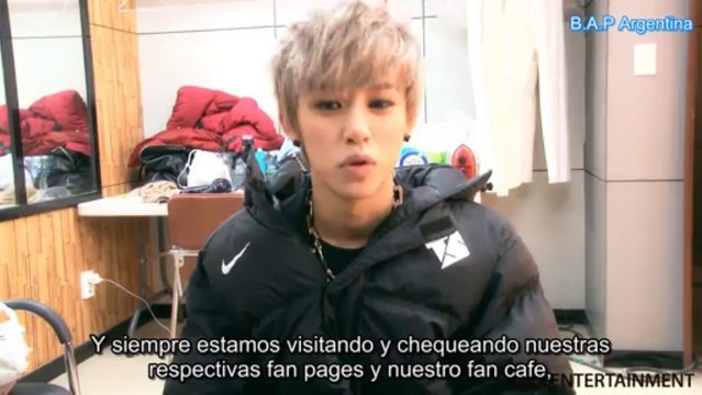 [ESP] Mensaje del Primer Aniversario de B.A.P _ Daehyun & Youngjae