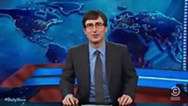 Every opening joke John Oliver did while Jon Stewart was away over the summ