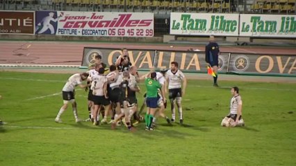 Albi-La Rochelle : 12-25 - J17 - Saison 2013-2014