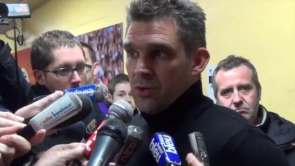 L1-21 LORIENT-GUINGAMP (2-0) la réaction de Jocelyn Gourvennec