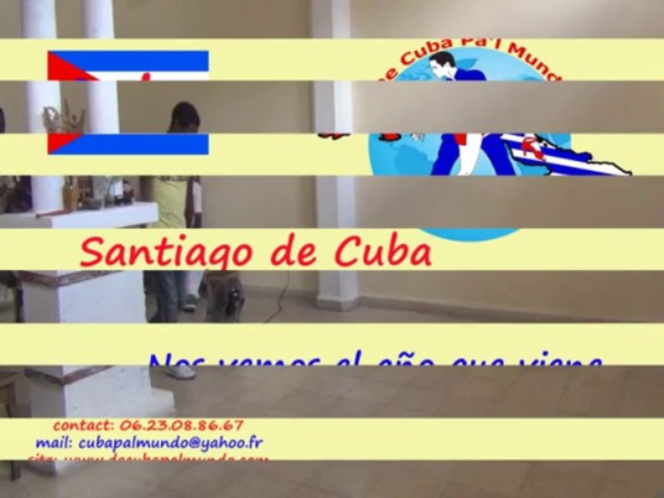 Demonstration de Palo avec Johnson Mayet-Voyage Salsa à Cuba Juillet 2013-De Cuba pa'l Mundo