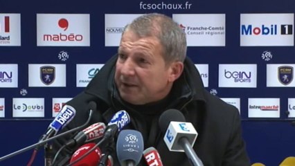 Conférence d'après-match avec les coachs (FCSM 0-2 MHSC, J21)