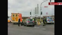 Dormagen'deki kazada bir Türk ağır yaralandı