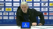 Conférence de presse après Bastia-Bordeaux