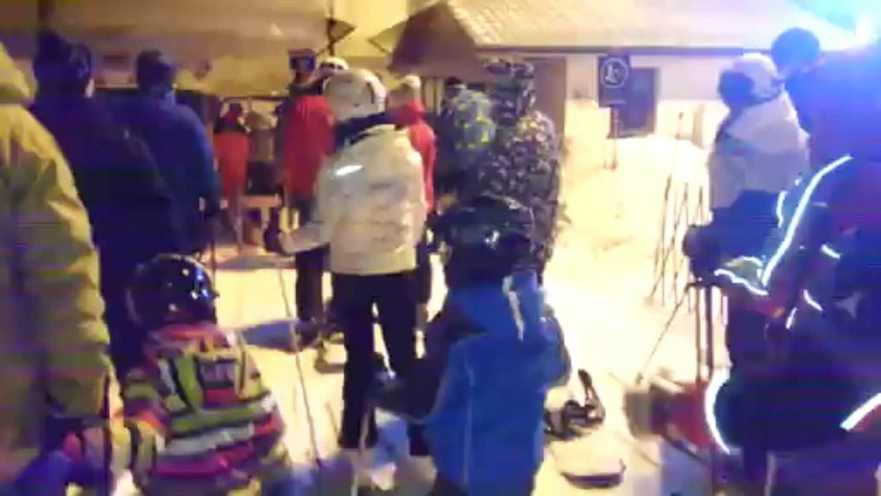 Bartek Bilgoń 14.01.2014. Wieczorny zjazd KOTELNICA Białka Tatrzańska