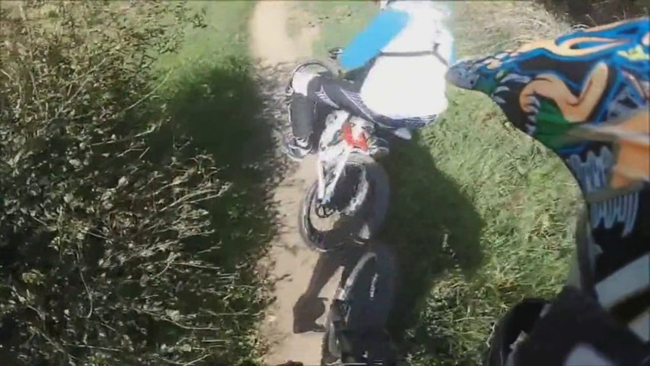 Crazy Rough Terrain Mountain Bike Action!