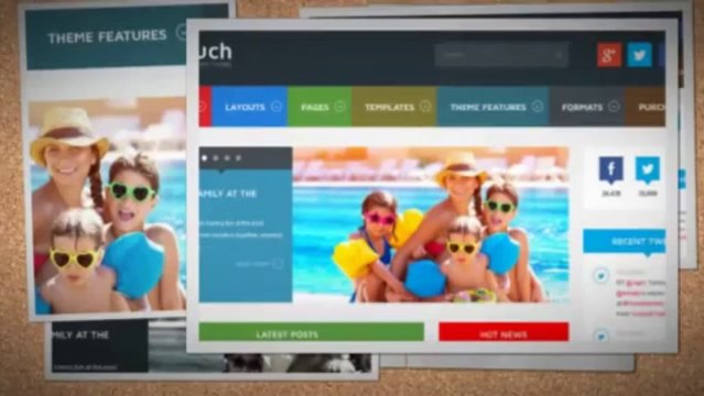 InTouch Retina Responsive WordPress News Theme Download