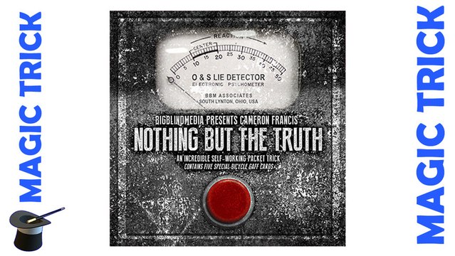 Nothing but the Truth by Cameron Francis and Big Blind Media - Mentalism Card Magic