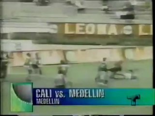 Download Video: DEPORTIVO INDEPENDIENTE MEDELLIN 0X1 DEPORTIVO CALI ABRIL 21 DE 1996