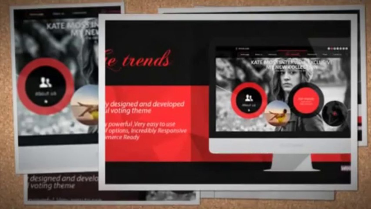 GE Trends Responsive Voting WordPress Theme Download