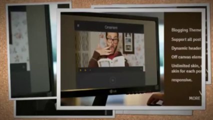 Ornament Personal or Company Blogging Theme Download