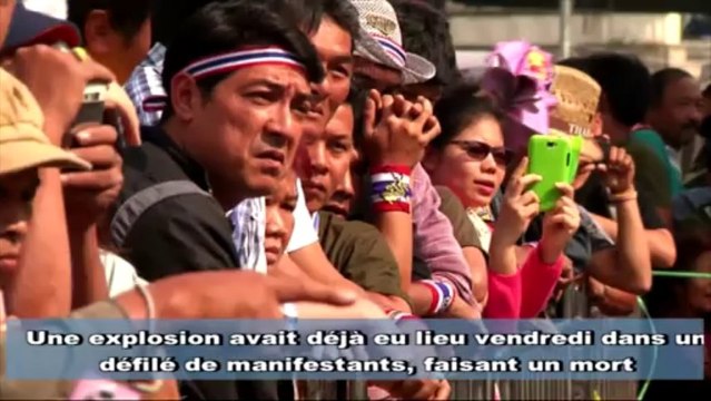 Thaïlande : une explosion fait 28 blessés lors d'une manifestation
