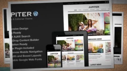 Jupiter Responsive Magazine Theme Download