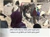 براميل متفجرة على مناطق في حلب