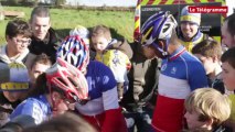 Cyclo-cross. Lanarvily : les jeunes Bretons dignes de leur maillot tricolore