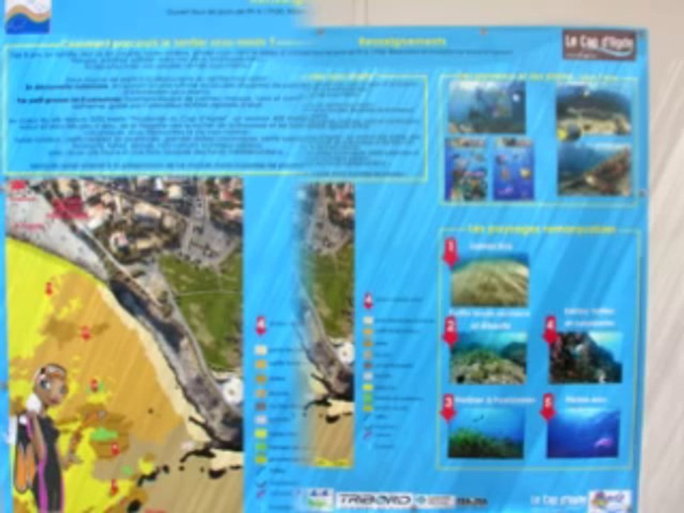 CAP D'AGDE - 2007 - Agde " Les politiques en trêve sur le sentier... sous marin