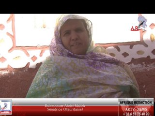 Interview de Roger BONGOS avec Eslemhoum Abdel Malick, sénatrice (Mauritanie)