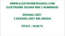 Elektronik Sigara 1 - Dekang Likit 3'lü Paket E-likit