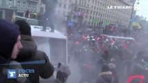 Affrontements violents entre manifestants et police à Kiev