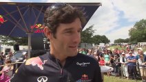 Formula 1 2011: Mark Webber Interview at Goodwood
