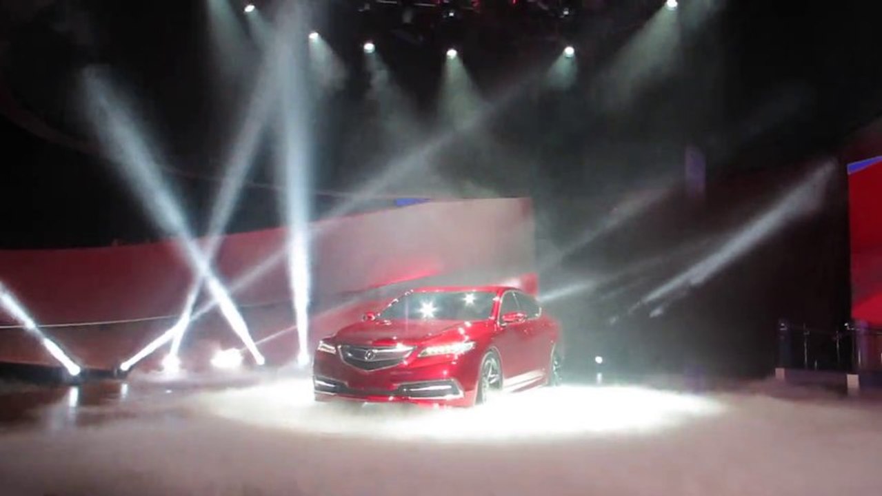 Acura 2015 TLX Prototype Reveal at NAIAS -- NewCarNews.TV Bob Giles
