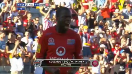 A-League: Adelaide United 1-0 Western Sydney Wanderers