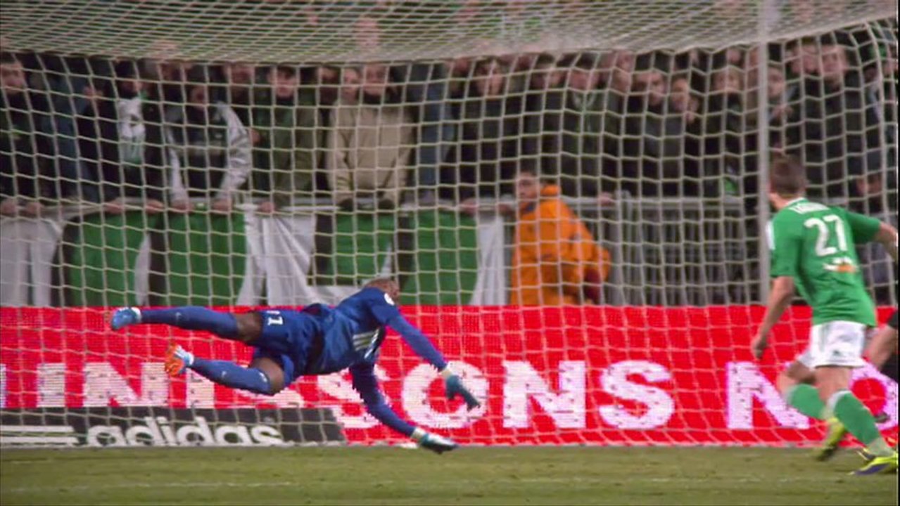 But Franck TABANOU (61ème) - AS Saint-Etienne - LOSC Lille - (2-0) - 17/01/14