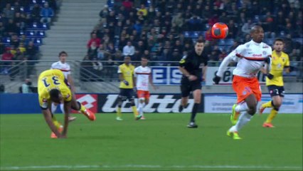 But Siaka TIENE (74ème) - FC Sochaux-Montbéliard - Montpellier Hérault SC - (0-2) - 18/01/14