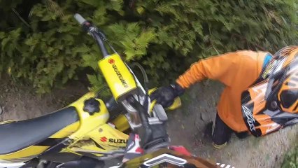 GoPro HD Downhill Dirtbike CRASH
